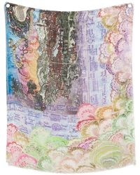 Faliero Sarti - Fiorentina Silk Blend Stole - Lyst