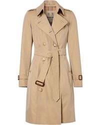Burberry Chelsea Heritage Mid-length Trench Coat - Brown