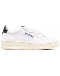 Autry - Medialist Low Leather Sneakers - Lyst