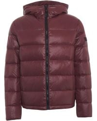 Peuterey - Logo Patch Zip-Up Down Jacket - Lyst