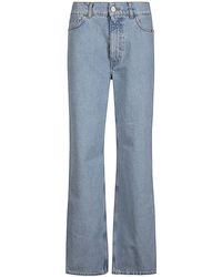 AMISH - Jeans Con Logo - Lyst