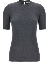Brunello Cucinelli - Cotton Crewneck Sweater - Lyst