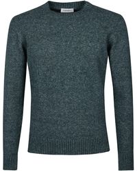 Kangra - Round Neck Fine Wool Sweater - Lyst
