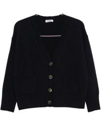 Base London - Wool V-Necked Cardigan - Lyst