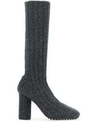 Bottega Veneta - Atomic Knitted Wool Boots - Lyst