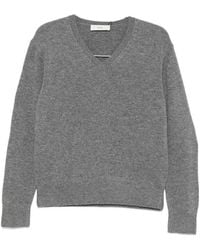 DUNST - Wool And Cashmere V-Necked Sweater - Lyst