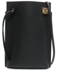 Loewe - Dice Pocket Leather Mini Bag - Lyst