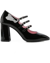 CAREL PARIS - Keel Patent Leather Pumps - Lyst