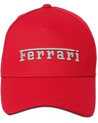Ferrari - Baseball Cap With Logo - Lyst