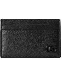 Gucci - Leather Marmont Card Holder - Lyst