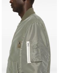 Sacai - Bomber Jacket With Zip - Lyst