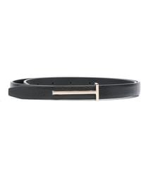 Tom Ford - Leather Slim Belt - Lyst