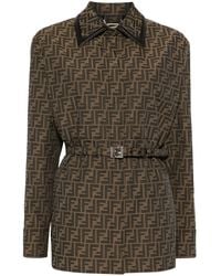 Fendi - Ff Jacket - Lyst
