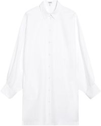 Loewe - Cotton Shirtdress - Lyst