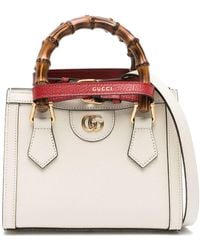 Gucci - 'diana' Mini Tote Bag - Lyst