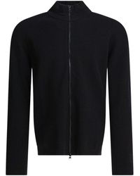 C.P. Company - Wool Zipped Cardigan - Lyst