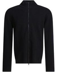 C.P. Company - Wool Zipped Cardigan - Lyst