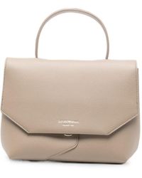 Emporio Armani - Medium Leather Handbag - Lyst