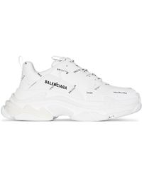 white balenciaga shoes