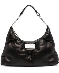Maison Margiela - Glam Slam Medium Leather Hobo Bag - Lyst