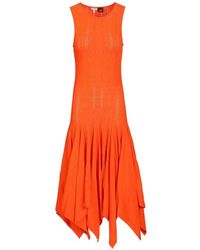 Loewe - Cotton Long Dress - Lyst
