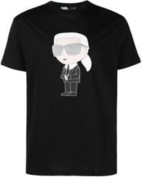 Karl Lagerfeld - Logo T-Shirt - Lyst
