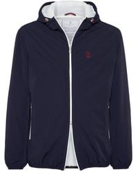 Brunello Cucinelli - Polyamide Shell Jacket Clothing - Lyst
