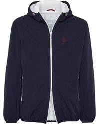 Brunello Cucinelli - Nylon Blouson Jacket - Lyst