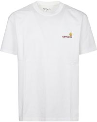 Carhartt - S/S American Script T-Shirt - Lyst