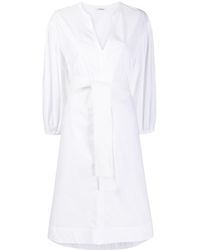 P.A.R.O.S.H. Vestito Canyon svasato - Bianco