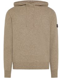 Peuterey - Yak Wool Sweater With Hood - Lyst