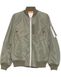 Sacai - Nylon Bomber Jacket - Lyst