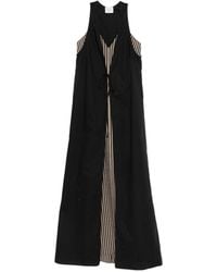 Alysi - Striped Long Dress - Lyst