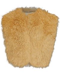 Isabel Marant - Florana Faux Fur Vest - Lyst