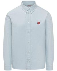 KENZO - Boke Flower Cotton Shirt - Lyst
