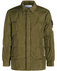 Stone Island - Crinkle Reps Ny Quilted Coat - Lyst