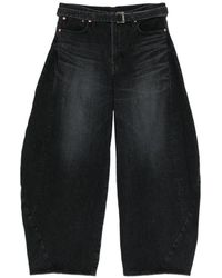 Sacai - Wide-Leg Denim Jeans - Lyst