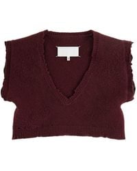 Maison Margiela - Cotton Cropped Top - Lyst