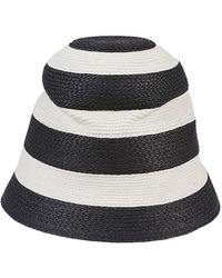 Liviana Conti - Striped Cloche Hat - Lyst