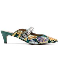 kurt geiger green heels