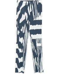 Pleats Please Issey Miyake - Refraction Trousers - Lyst