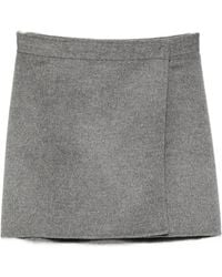 Semicouture - June Wool Skirt - Lyst