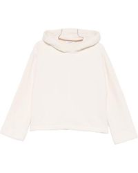 Max Mara - Logo Cotton Hoodie - Lyst