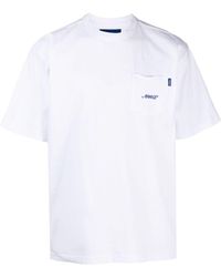 AWAKE NY - Logo-embroidered Cotton T-shirt - Lyst