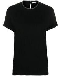 Brunello Cucinelli - Cotton T-Shirt - Lyst