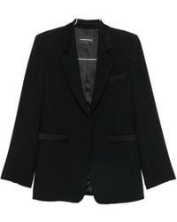 Emporio Armani - Single-Breasted Blazer Jacket - Lyst