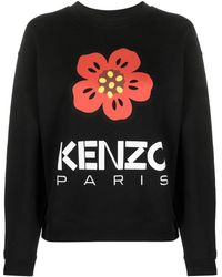 KENZO - Boke Flower Cotton Sweatshirt - Lyst