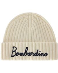 MC2 Saint Barth - Off Wengen Beanie With Bombardino Embroidery - Lyst