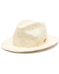 Borsalino - Clochard Panama Crochet Hat - Lyst
