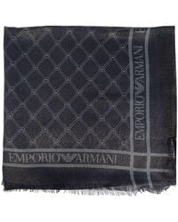 Emporio Armani - Printed Foulard - Lyst